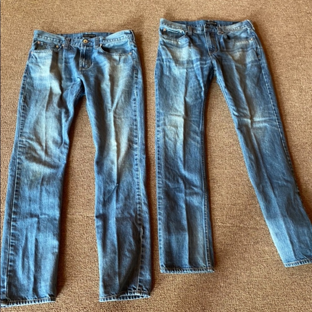 Men’s bullhead blue denim jeans